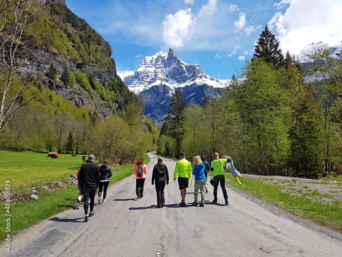 Cirque du Fer-à-Cheval, Haute-Savoie, France	 photo