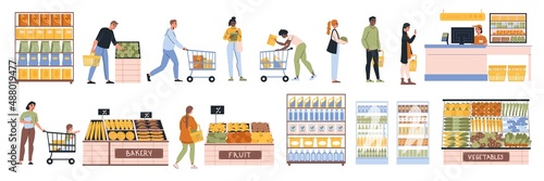In Supermarket Compositions Set
