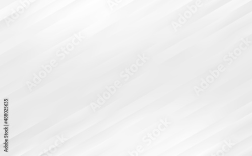 White glass translucent stripes motion effect. Blank clean textured background. Abstract simple pattern.