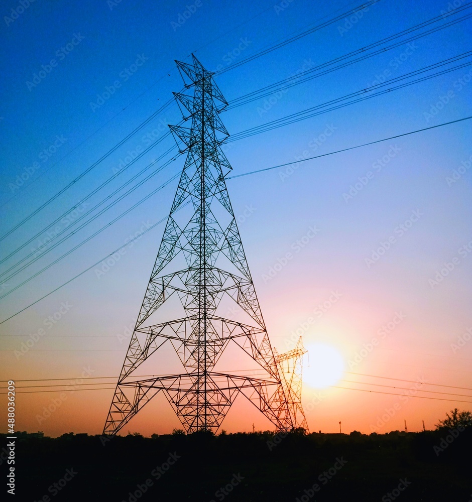 Fototapeta premium It's most beautiful electronic tower