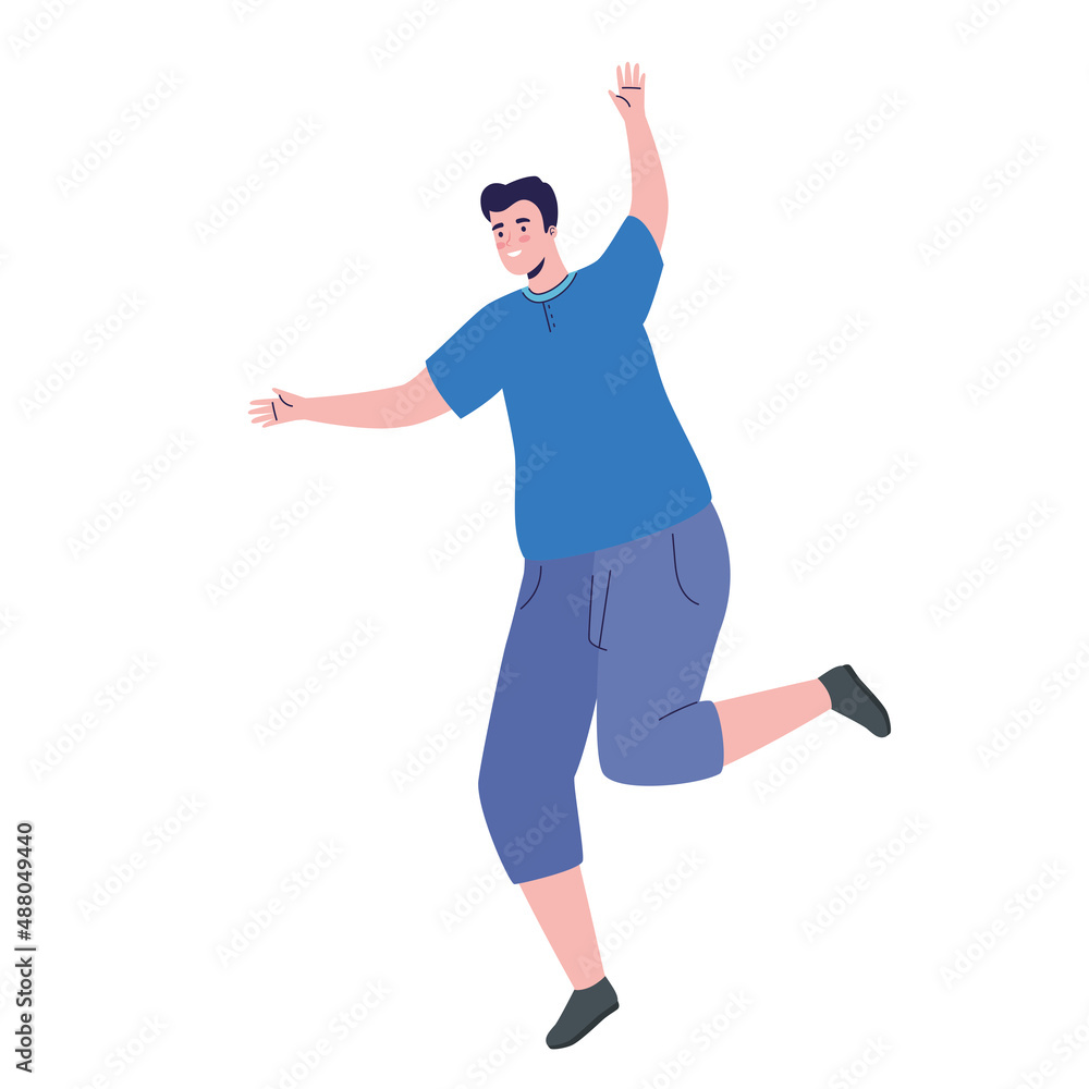 man floating and jumping in air man floating and jumping in air