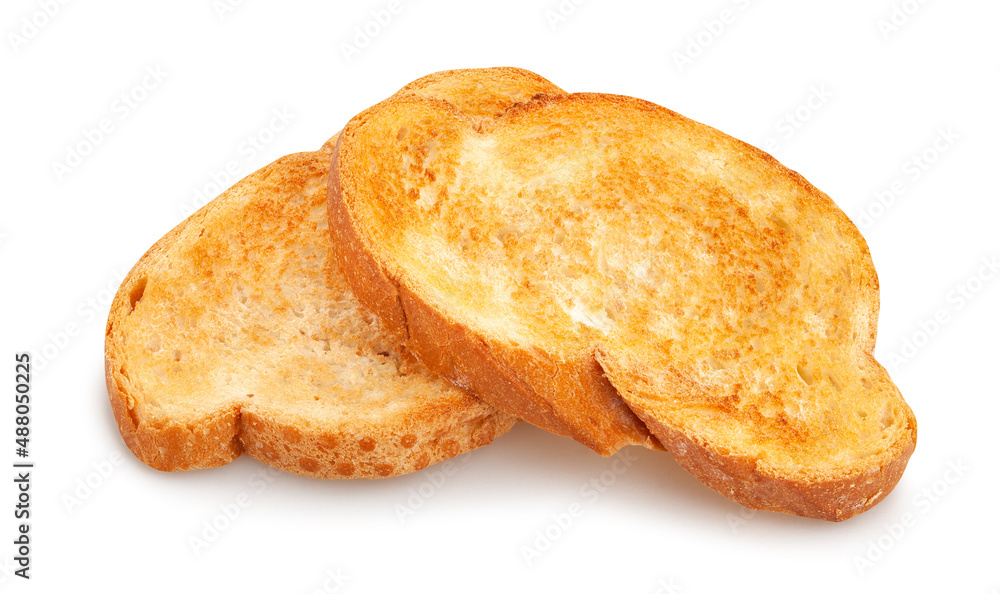toast path isolated on white