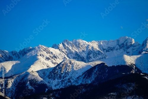 Obraz na płótnie Tatra-Mountains-winter-zima w salonie