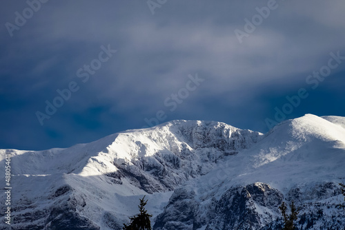 Obraz na płótnie Tatra-Mountains-winter-zima w salonie