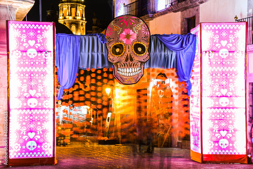 Dia de Muertos, Centro Historico de Querétaro, México