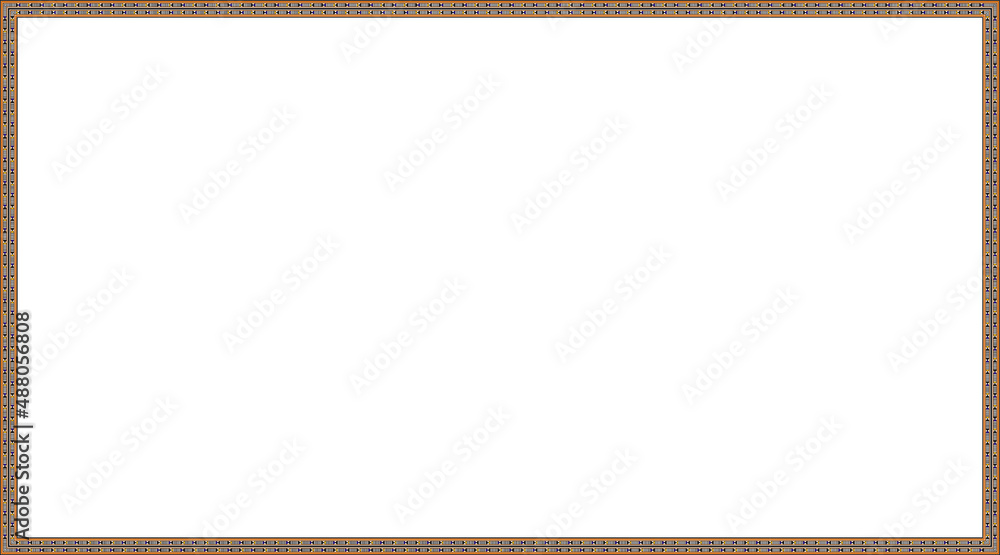 Indican Border with transparent background