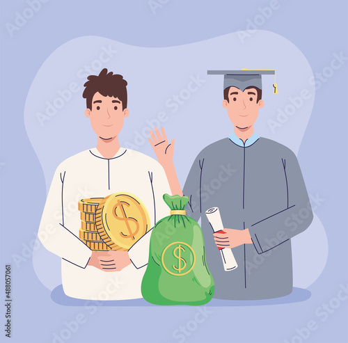 student loans or scholarship