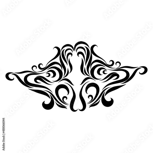 abstract design pattern floral ornament tattoo