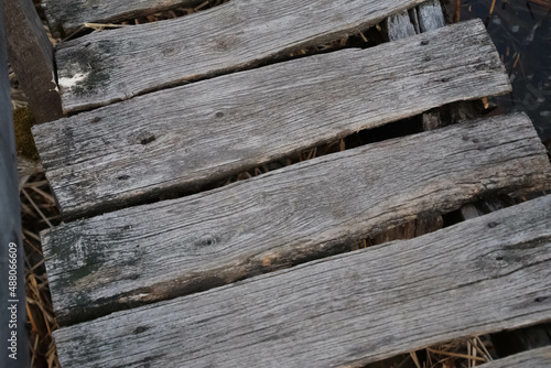 Wood background from a old wooden boardwalk.