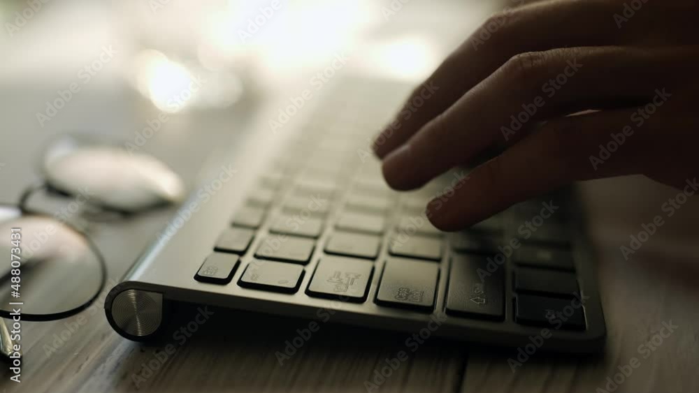 Close up of developing programming and coding technologies. Programmer hands are typing on keyboard. Software coder or blockchain developer. Concept of bitcoin cryptocurrency and wallet hack Close up of developing programming and coding technologies. Programmer hands are typing on keyboard. Software coder or blockchain developer. Concept of bitcoin cryptocurrency and wallet hack