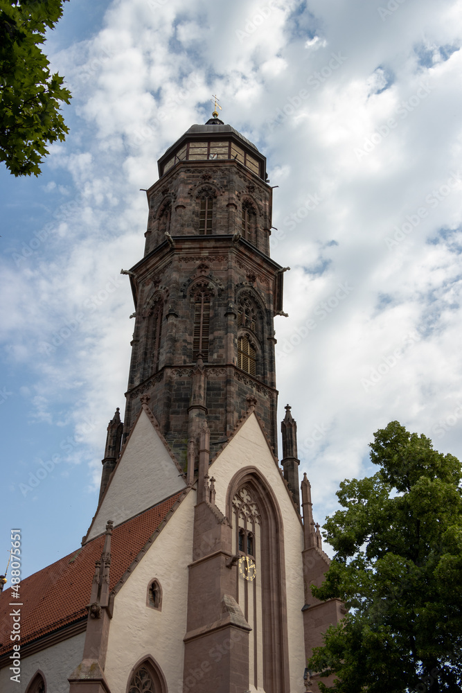 The Evangelical Lutheran parish church of St. Jacobi in the old town of Göttingen in Lower Saxony is a three-nave Gothic hall church built between 1361 and 1433.