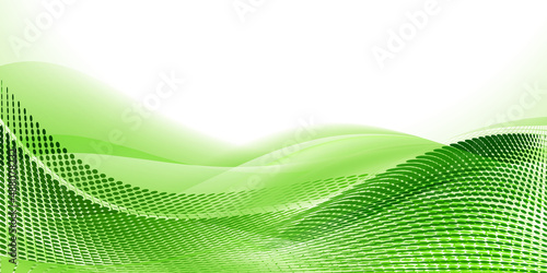 新緑　波　背景　テクスチャ