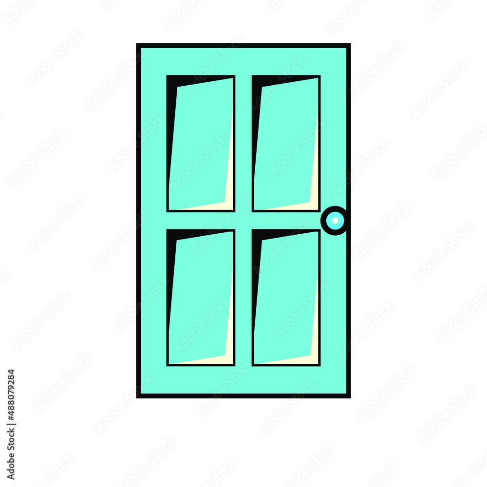 door icon symbol vector illustration door icon symbol vector illustration