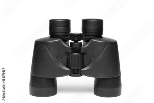 binoculars isolated on white background. object picture for graphic designer