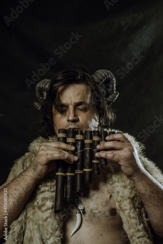 Photo Faun with panflute