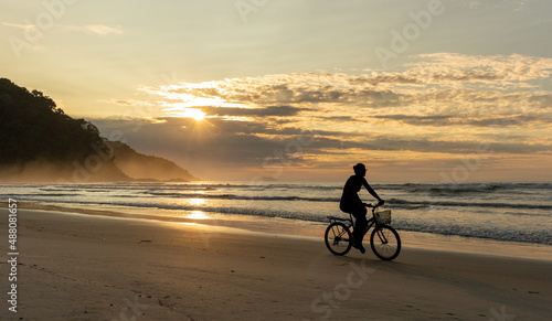 Amanhecer na praia