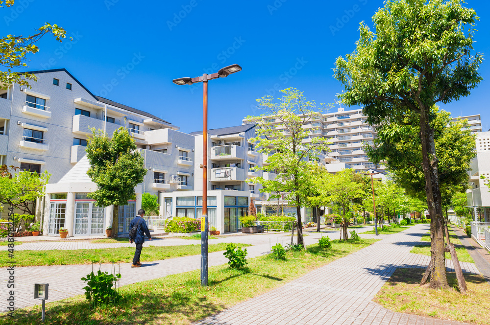 Naklejka premium 住まい・暮らし・街 イメージ