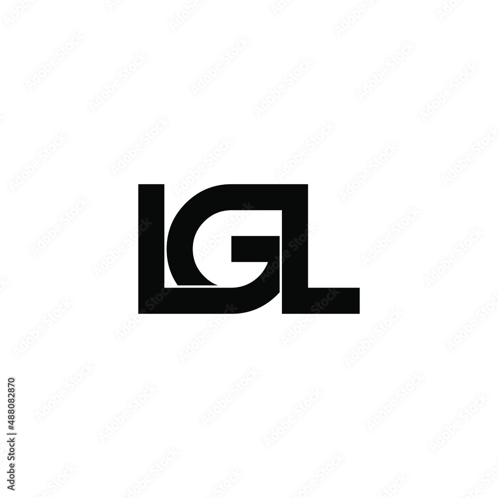 lgl letter original monogram logo design lgl letter original monogram logo design