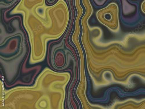 Abstract Colorful Background Soft Fluid Animation. Twisted gradient wavy twirls. Fractal geometric motion. Patterns motion background with Titles. Oblique and straight lines.