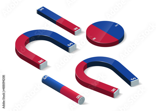 Isometric type magnet isolated