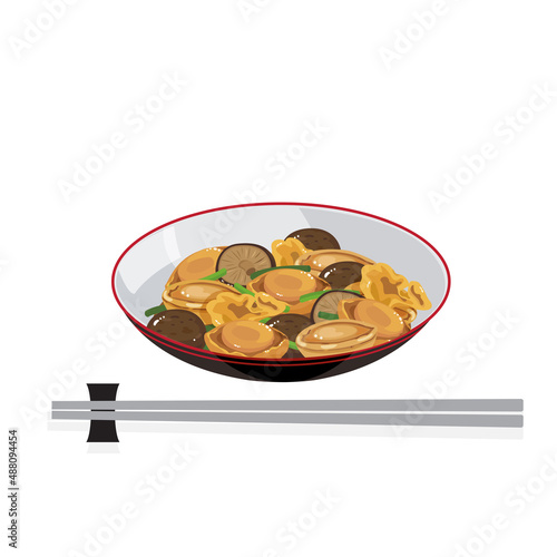 braised ablone