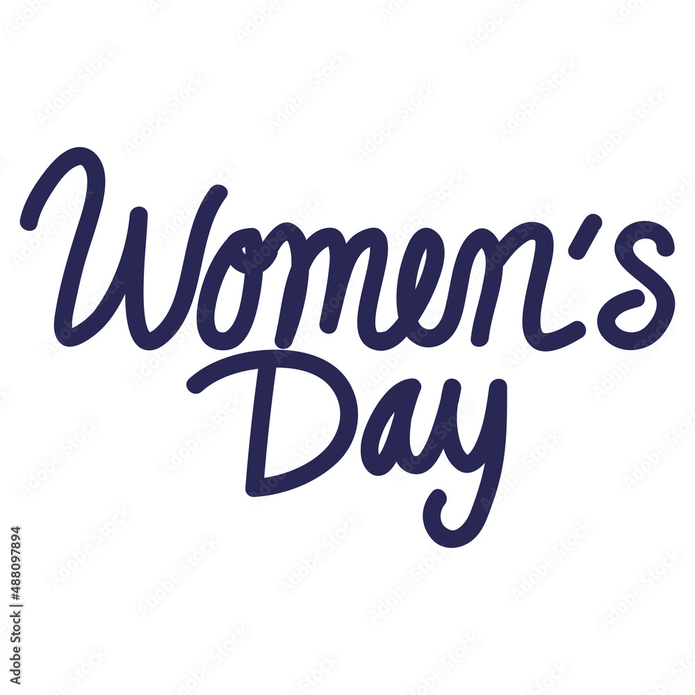 womens day on white background womens day on white background
