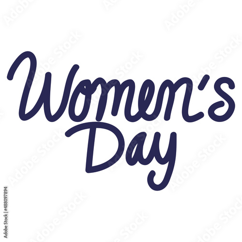 womens day on white background