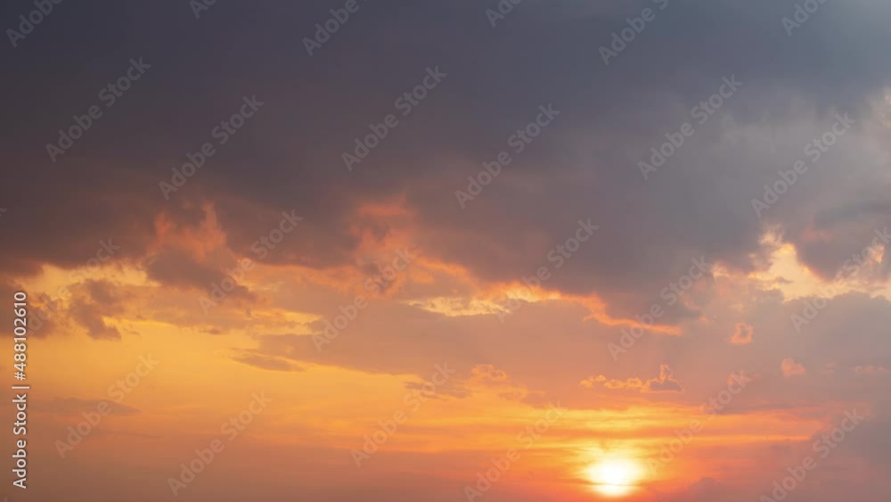 4K. 3840x2160p 29.97fps. High quality. Time lapse video. Scene of Colorful romantic sky sunset with Moving clouds background. time lapse day to night in nature and travel concept. 4K. 3840x2160p 29.97fps. High quality. Time lapse video. Scene of Colorful romantic sky sunset with Moving clouds background. time lapse day to night in nature and travel concept.