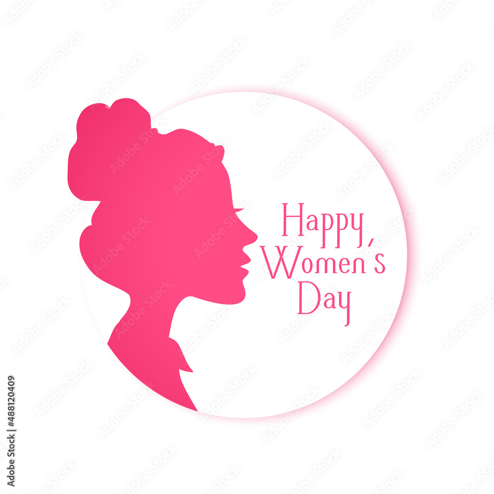 womens day greeting card design