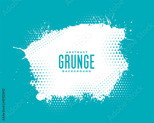 grunge splatter halftone texture background
