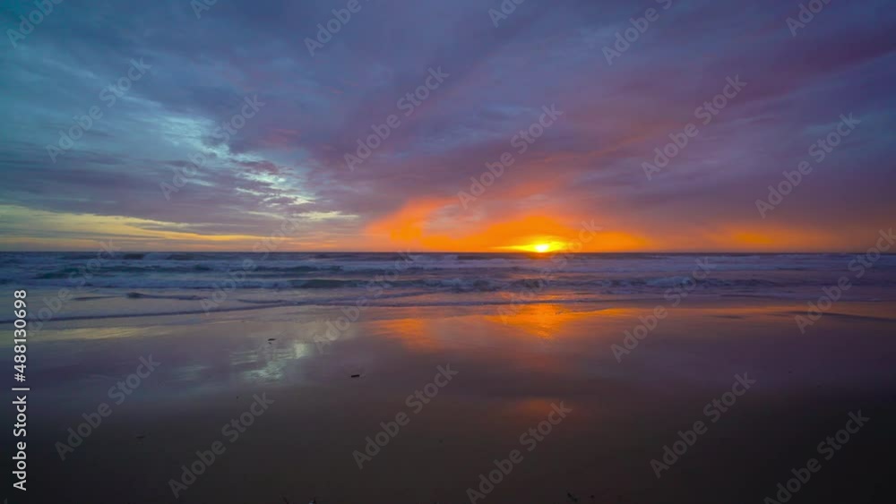 Sunset and beach sea. Nature and travel concept. 4K 3840x2160p 29.97fps. Sunset and beach sea. Nature and travel concept. 4K 3840x2160p 29.97fps.