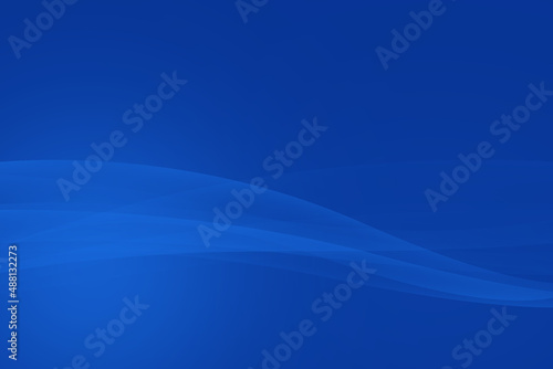 abstract blue curves wave background