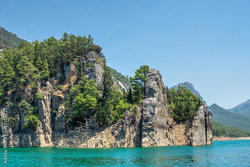 Green Canyon in Manavgat, Turkey Green Canyon in Manavgat, Turkey