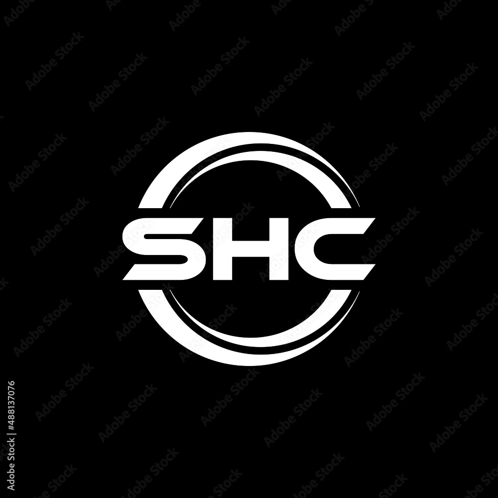 SHC letter logo design with black background in illustrator, vector logo modern alphabet font overlap style. calligraphy designs for logo, Poster, Invitation, etc. SHC letter logo design with black background in illustrator, vector logo modern alphabet font overlap style. calligraphy designs for logo, Poster, Invitation, etc.