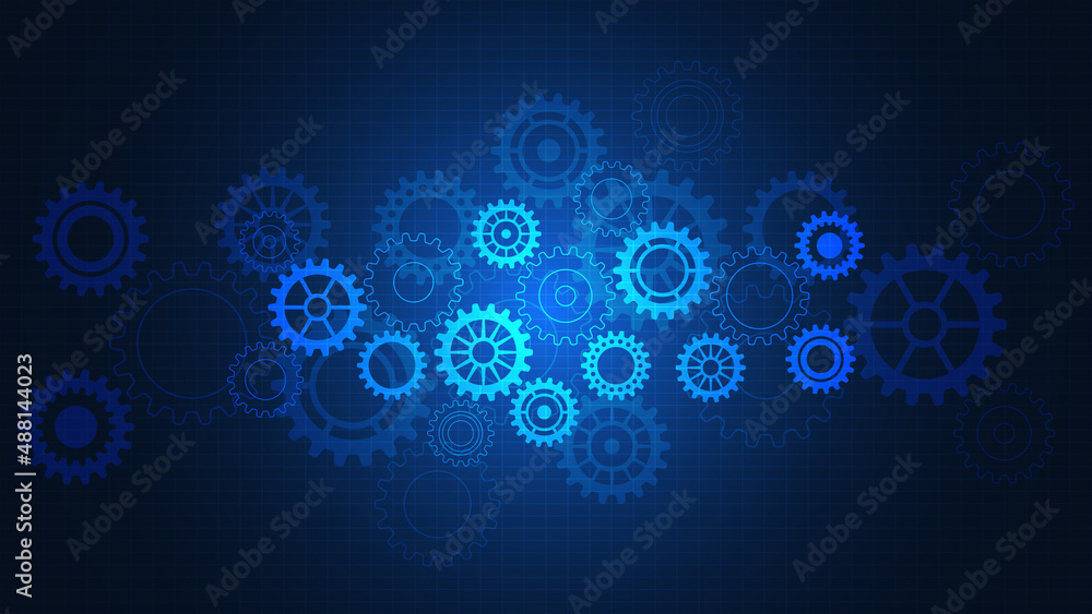 Cogs and gear wheel mechanisms. Concepts and ideas for hi-tech digital technology and engineering design Cogs and gear wheel mechanisms. Concepts and ideas for hi-tech digital technology and engineering design