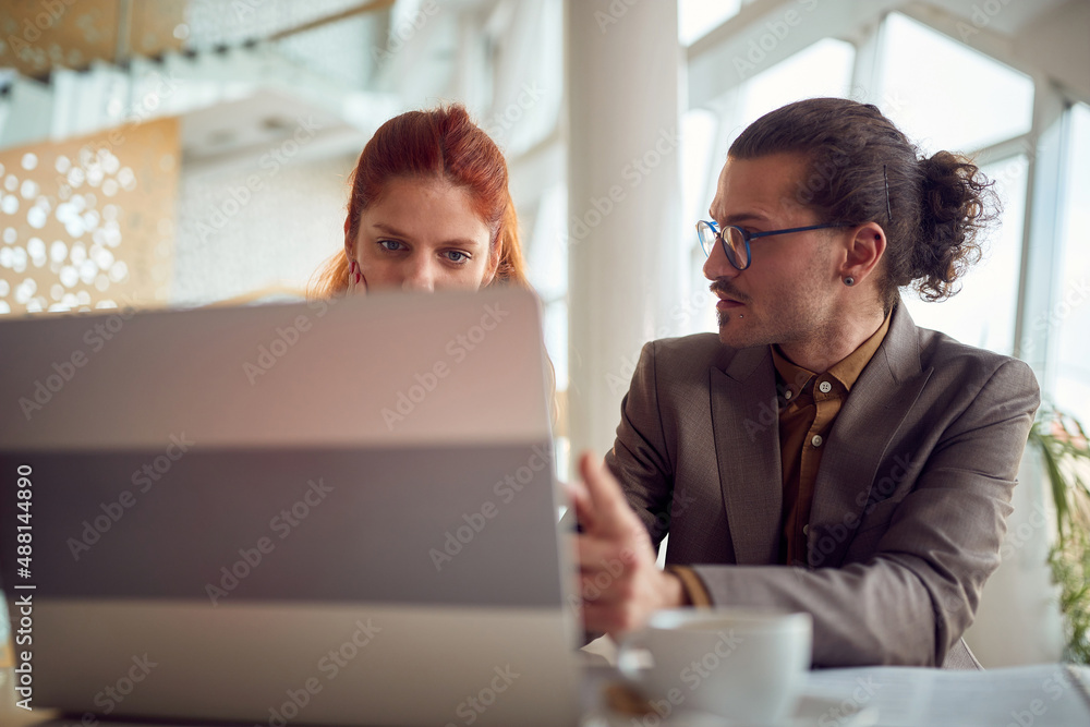 business man having a business meeting with employees business man having a business meeting with employees