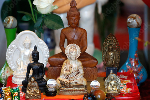Canvas Print Faith and religion. Buddhism.