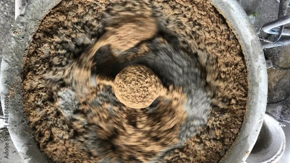 spinning cement sand and water on machine spinning cement sand and water on machine
