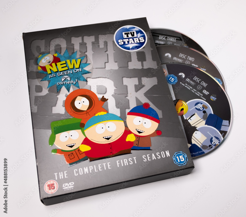 Norwich, Norfolk, UK February 2022. The complete first season South