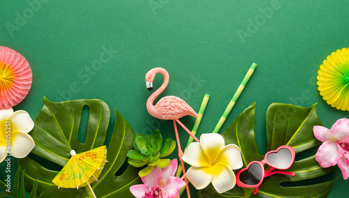Photography Exotic tropical summer background