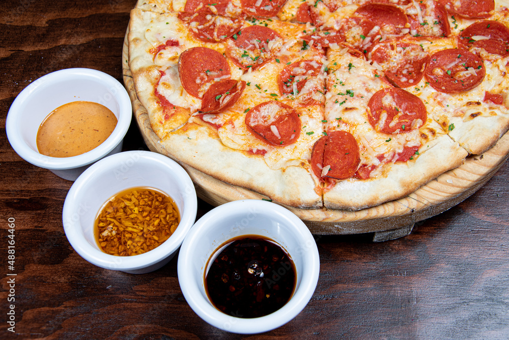 Pizza de pepperoni Pizza de pepperoni