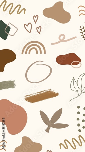 90s Nostalgia Illustration Wallpaper