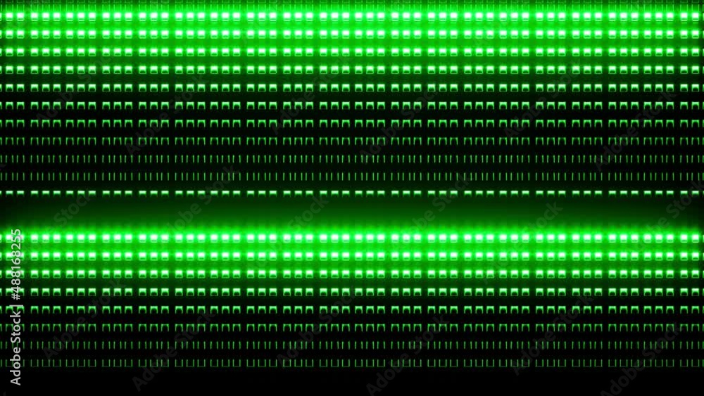 Flickering Neon Green LED VJ Light Flickering Neon Green LED VJ Light