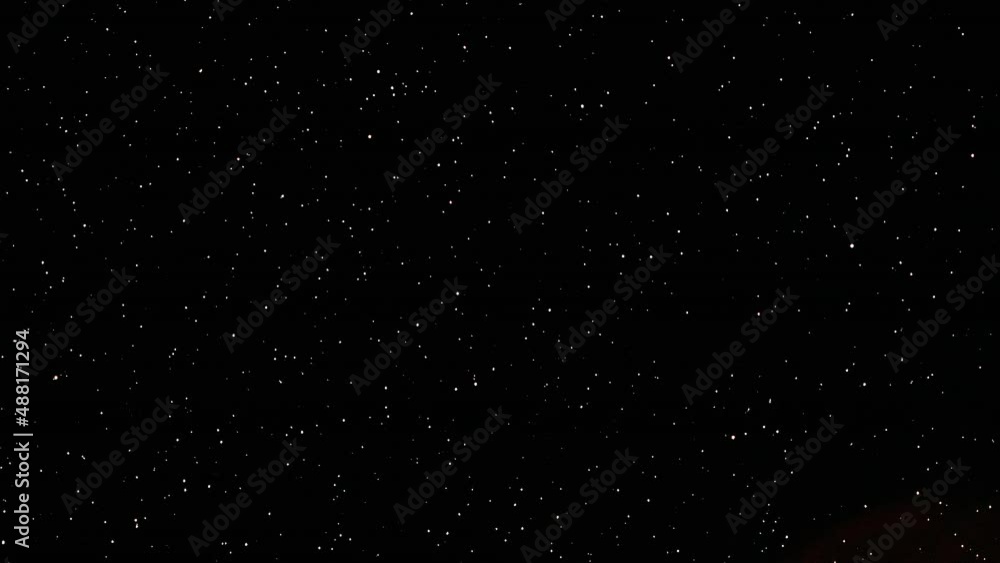 Time Lapse, Timelapse, Time-lapse Of Night Starry Sky Background. Night View Of Natural Glowing Stars. Meteorite Trails. Meteoric Track In Night Sky Background. Sky Rotation Time Lapse, Timelapse, Time-lapse Of Night Starry Sky Background. Night View Of Natural Glowing Stars. Meteorite Trails. Meteoric Track In Night Sky Background. Sky Rotation