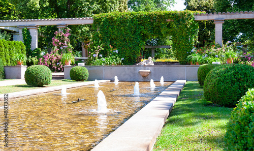 Rosengarten in Forst