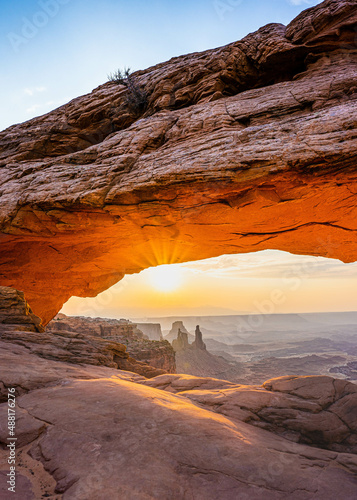 Sunrise at Arches National Park in Utah 