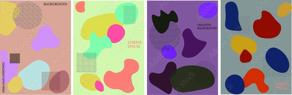 Abstract geometric vector made with simple shapes.Composition useful for web design,business card,invitation, background.EPS10