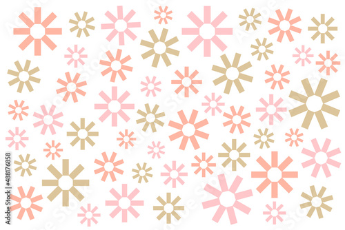 イラスト 装飾 模様 柄 背景 北欧 ベクター AI JPEG 画像 素材