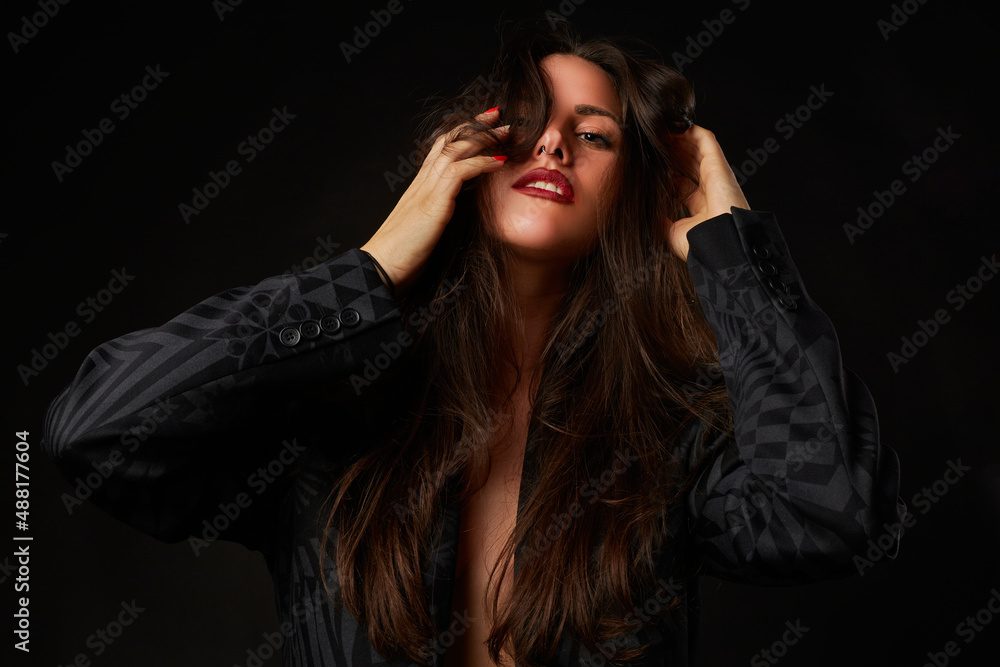 portrait of fashion model portrait of fashion model