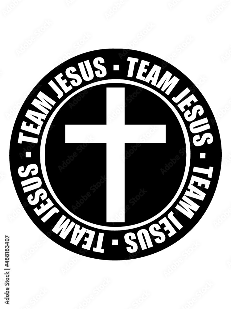 Rund Jesus Stempel Rund Jesus Stempel